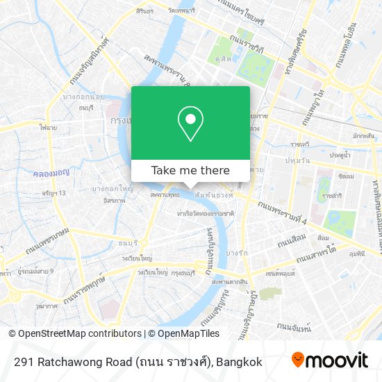 291 Ratchawong Road (ถนน ราชวงศ์) map