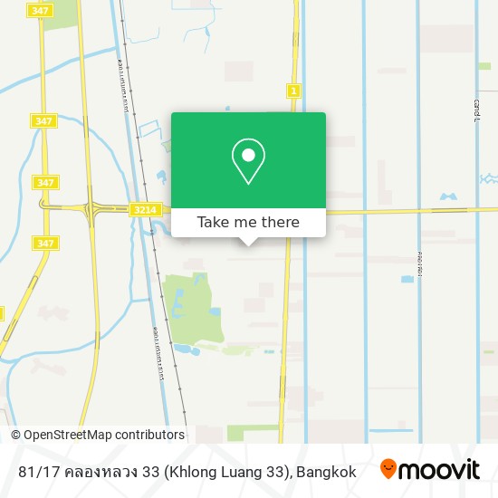 81 / 17 คลองหลวง 33 (Khlong Luang 33) map