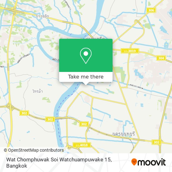 Wat Chomphuwak Soi Watchuampuwake 15 map