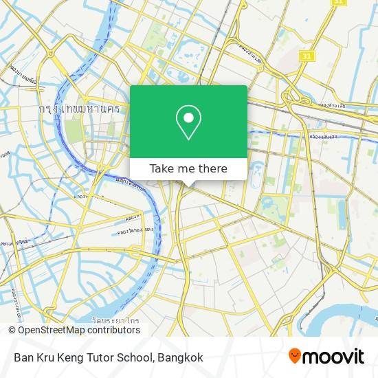 Ban Kru Keng Tutor School map