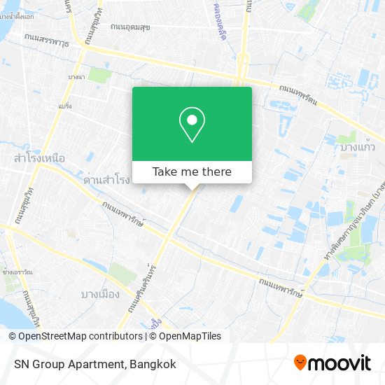 SN Group Apartment map