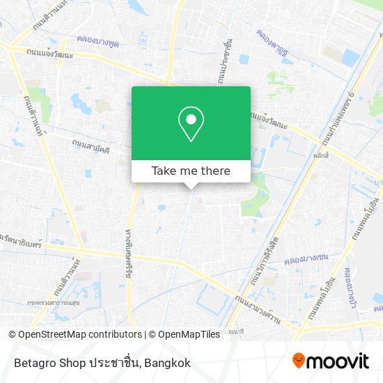Betagro Shop ประชาชื่น map