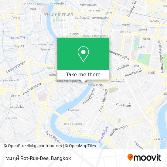 รสฤดี Rot-Rue-Dee map