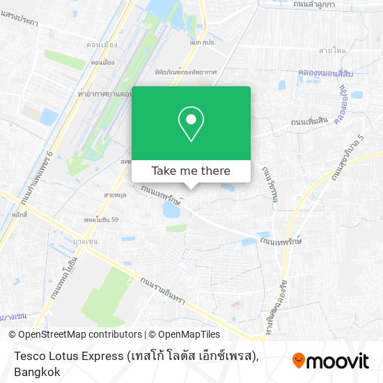 Tesco Lotus Express (เทสโก้ โลตัส เอ็กซ์เพรส) map