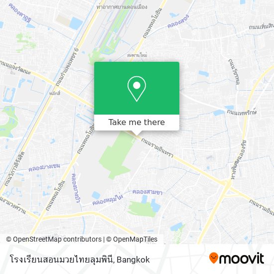 โรงเรียนสอนมวยไทยลุมพินี map