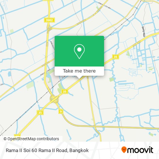 Rama II Soi 60 Rama II Road map