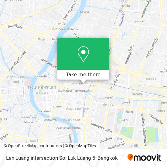 Lan Luang intersection Soi Luk Luang 5 map