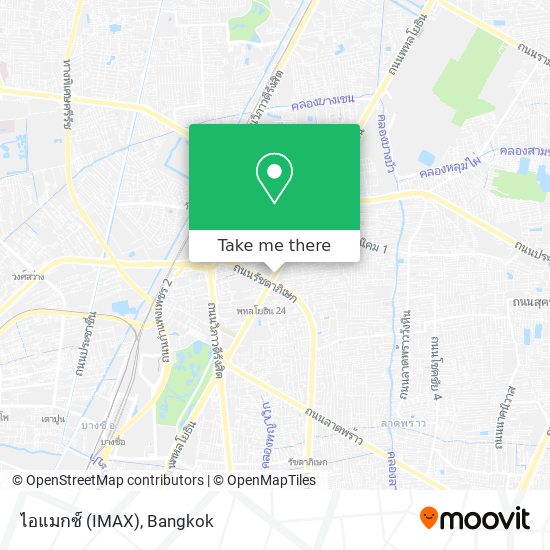 ไอแมกซ์ (IMAX) map