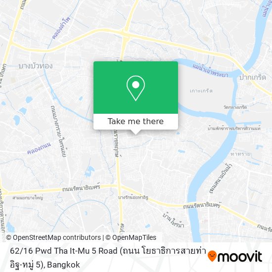 62 / 16 Pwd Tha It-Mu 5 Road (ถนน โยธาธิการสายท่าอิฐ-หมู่ 5) map