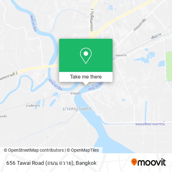 656 Tawai Road (ถนน ถวาย) map