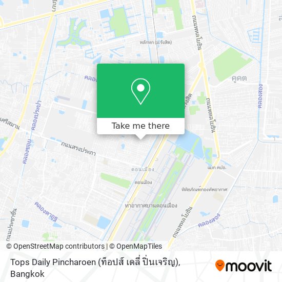 Tops Daily Pincharoen (ท็อปส์ เดลี่ ปิ่นเจริญ) map