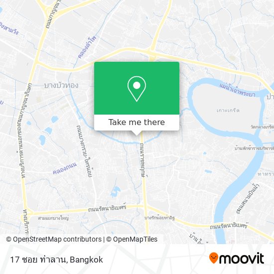 17 ซอย ท่าลาน map