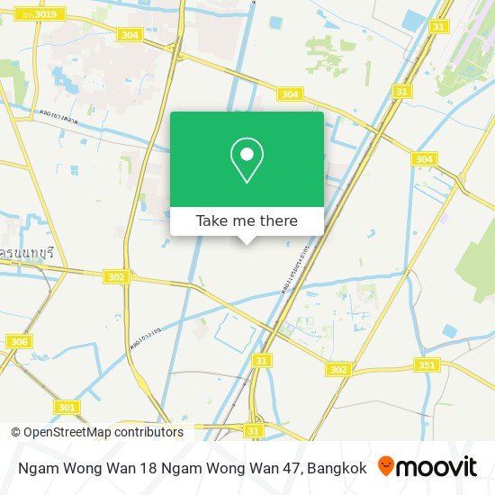 Ngam Wong Wan 18 Ngam Wong Wan 47 map