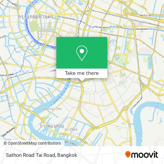Sathon Road Tai Road map