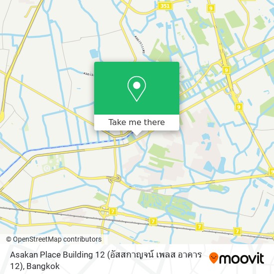 Asakan Place Building 12 (อัสสกาญจน์ เพลส อาคาร 12) map