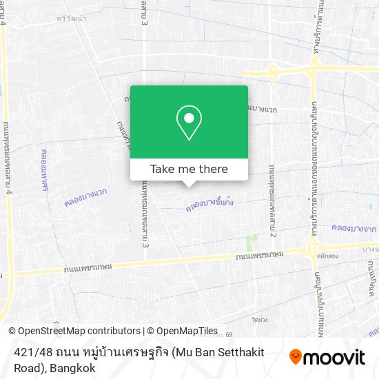 421 / 48 ถนน หมู่บ้านเศรษฐกิจ (Mu Ban Setthakit Road) map