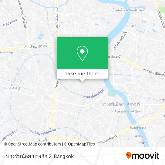 บางรักน้อย บางอ้อ 2 map
