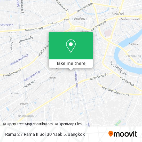 Rama 2 / Rama II Soi 30 Yaek 5 map