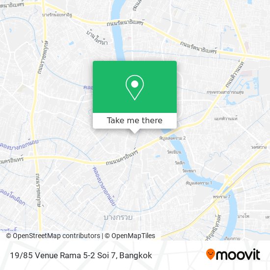 19/85 Venue Rama 5-2 Soi 7 map