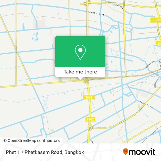 Phet 1 / Phetkasem Road map