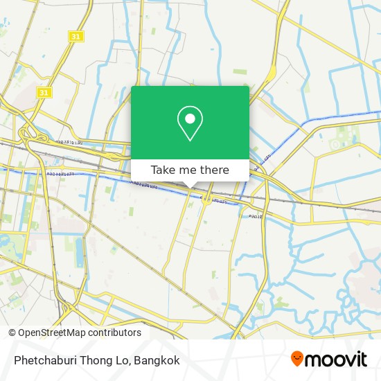 Phetchaburi Thong Lo map