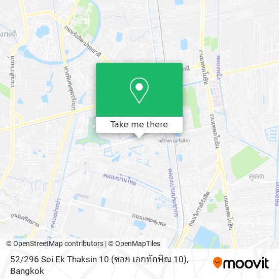 52 / 296 Soi Ek Thaksin 10 (ซอย เอกทักษิณ 10) map