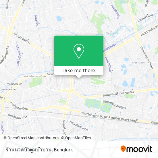 ร้านนวดบัวตูมบัวบาน map