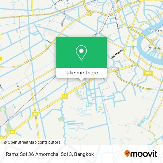 Rama Soi 36 Amornchai Soi 3 map