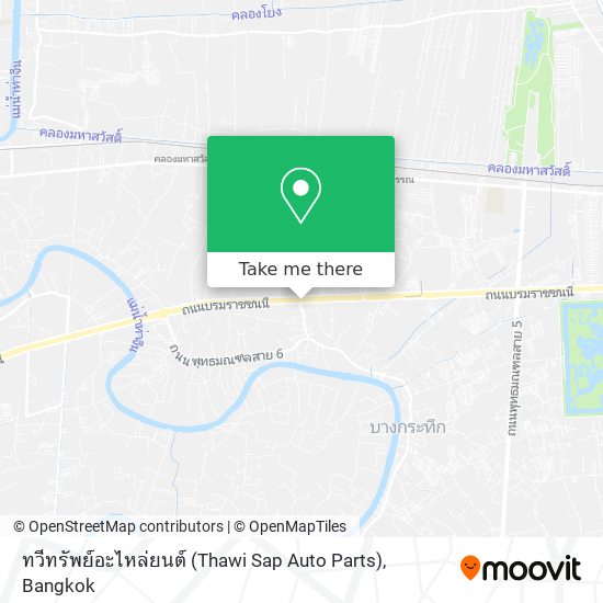 ทวีทรัพย์อะไหล่ยนต์ (Thawi Sap Auto Parts) map