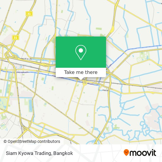 Siam Kyowa Trading map