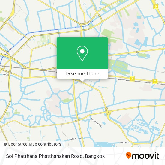 Soi Phatthana Phatthanakan Road map