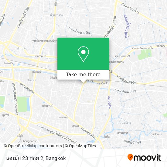 เอกมัย 23 ซอย 2 map