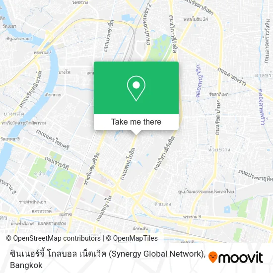 ซินเนอร์จี้ โกลบอล เน็ตเวิค (Synergy Global Network) map