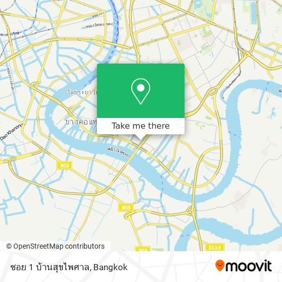 ซอย 1 บ้านสุขไพศาล map