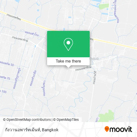 กังวานอพาร์ทเม้นท์ map