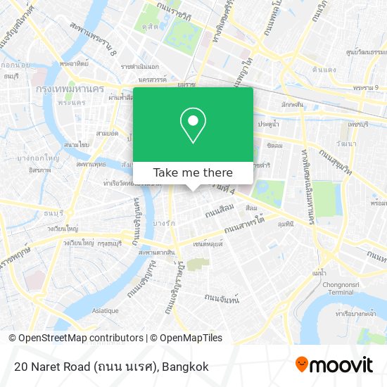 20 Naret Road (ถนน นเรศ) map