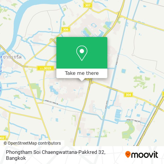 Phongtham Soi Chaengwattana-Pakkred 32 map