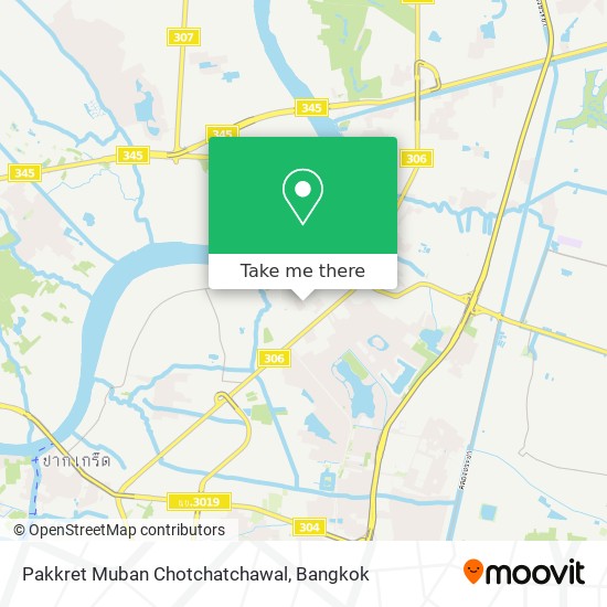 Pakkret Muban Chotchatchawal map