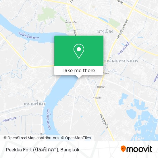 Peekka Fort (ป้อมปีกกา) map