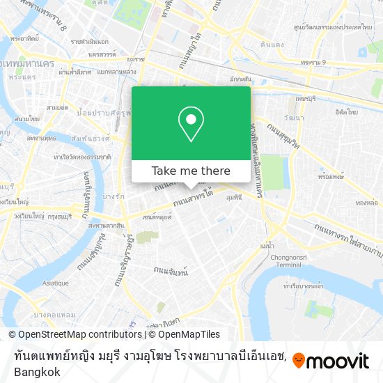 ทันตแพทย์หญิง มยุรี งามอุโฆษ โรงพยาบาลบีเอ็นเอช map