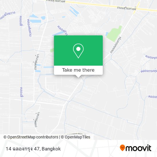 14 ฉลองกรุง 47 map