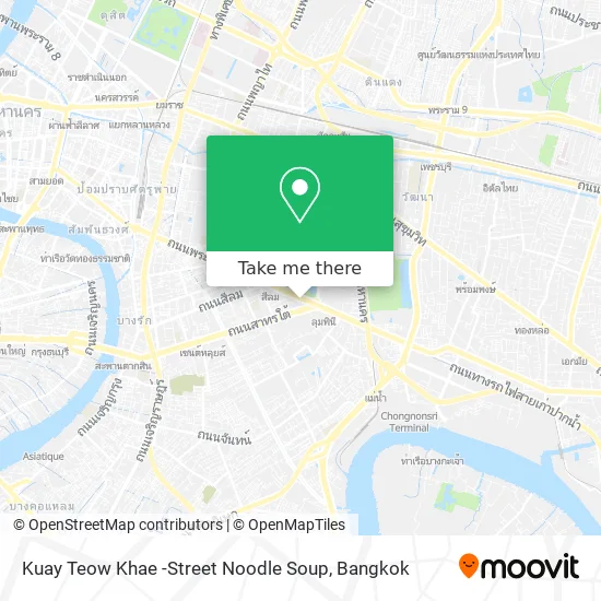 Kuay Teow Khae -Street Noodle Soup map