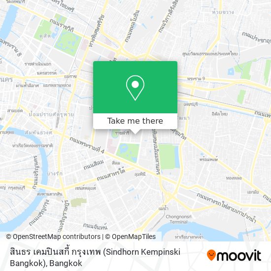 สินธร เคมปินสกี้ กรุงเทพ (Sindhorn Kempinski Bangkok) map