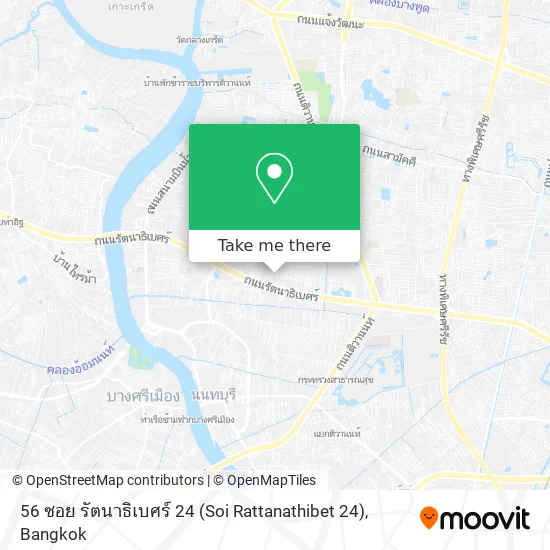 56 ซอย รัตนาธิเบศร์ 24 (Soi Rattanathibet 24) map