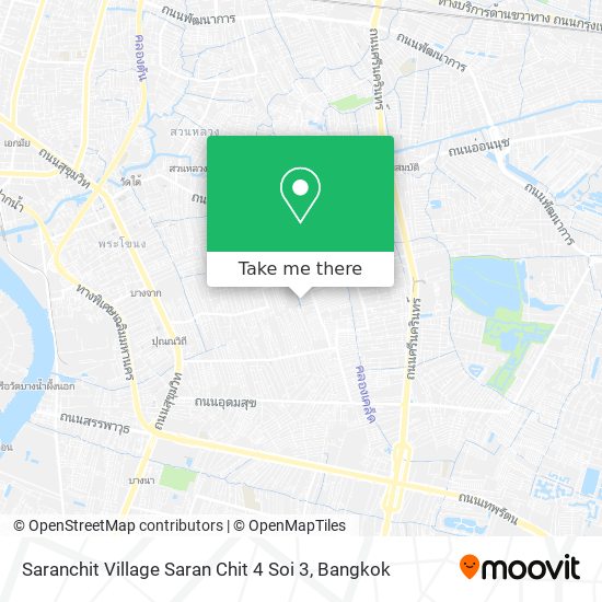 Saranchit Village Saran Chit 4 Soi 3 map