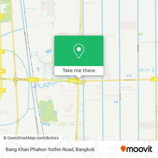 Bang Khan Phahon Yothin Road map