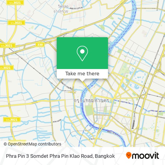 Phra Pin 3 Somdet Phra Pin Klao Road map