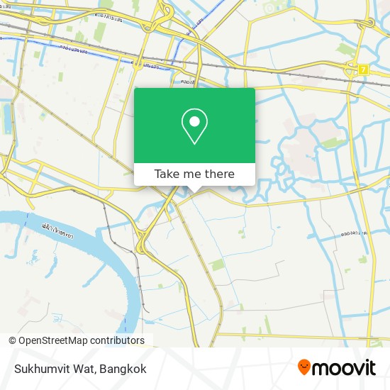 Sukhumvit Wat map