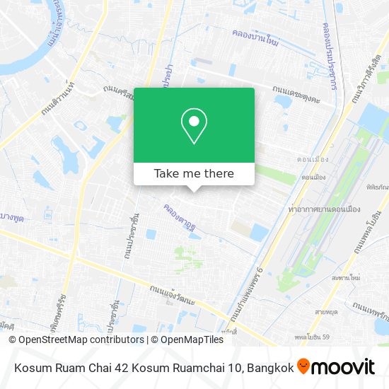 Kosum Ruam Chai 42 Kosum Ruamchai 10 map