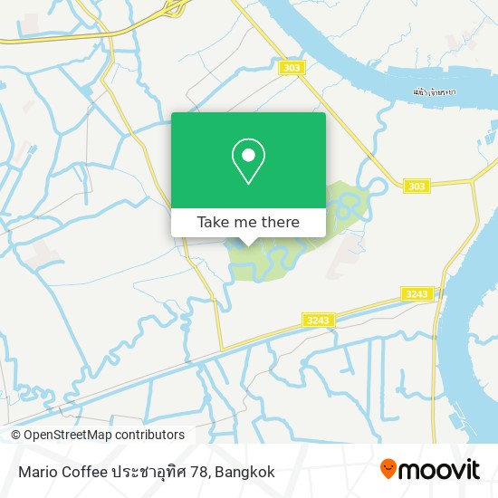 Mario Coffee ประชาอุทิศ 78 map